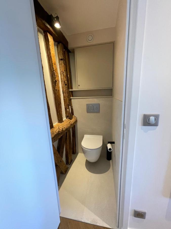 Appartement Les Hirondelles Honfleur Esterno foto