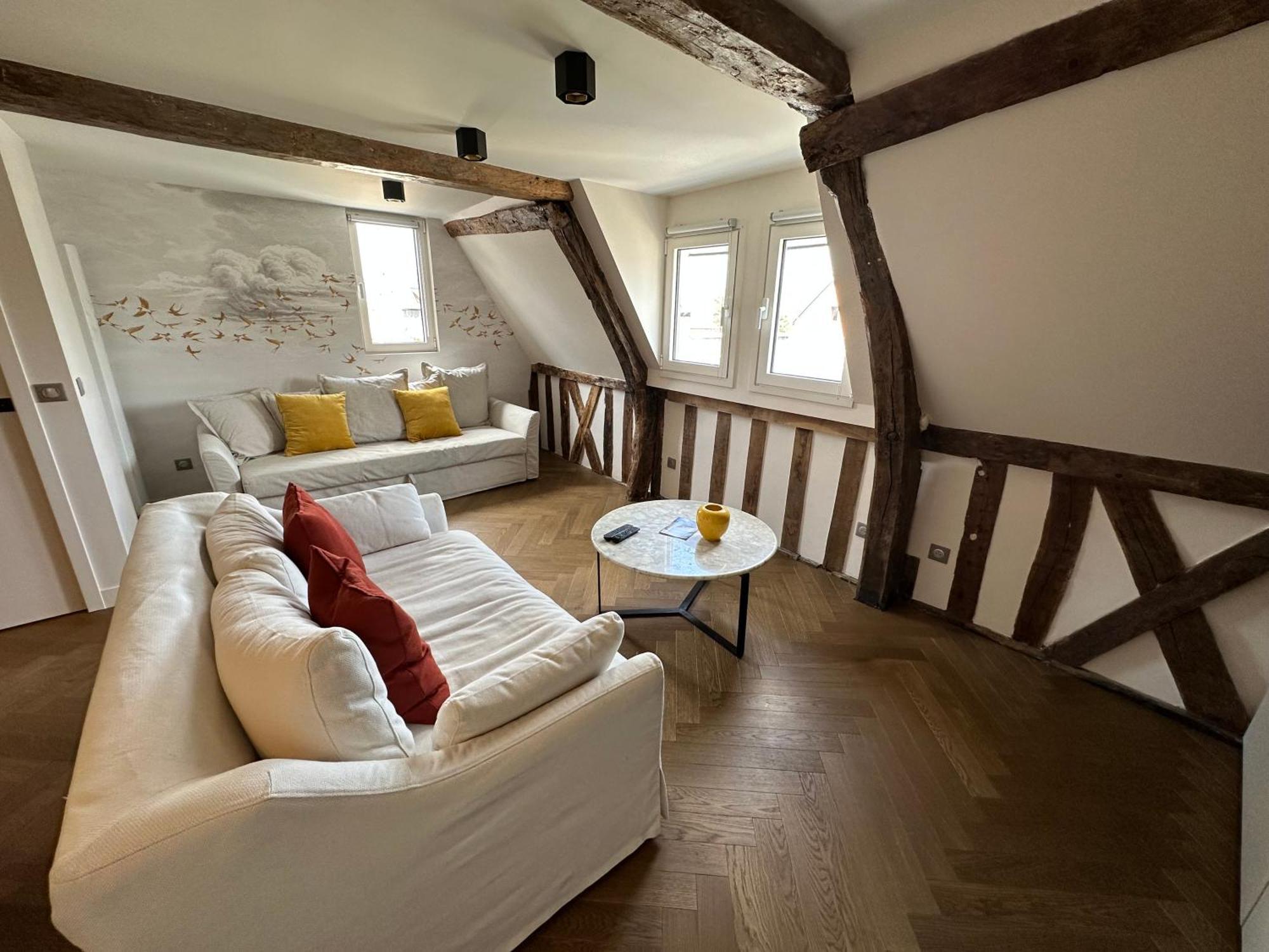 Appartement Les Hirondelles Honfleur Esterno foto