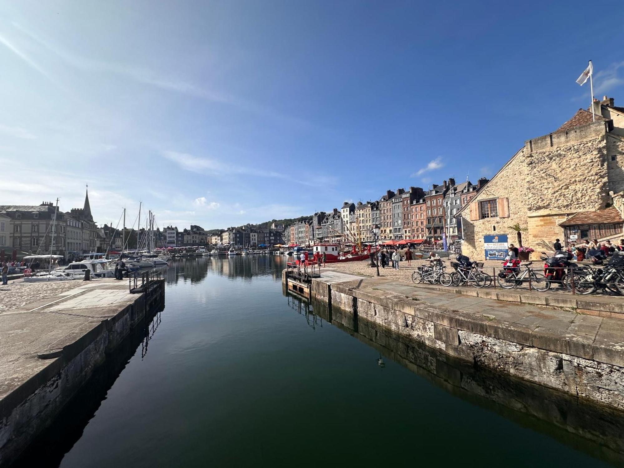 Appartement Les Hirondelles Honfleur Esterno foto