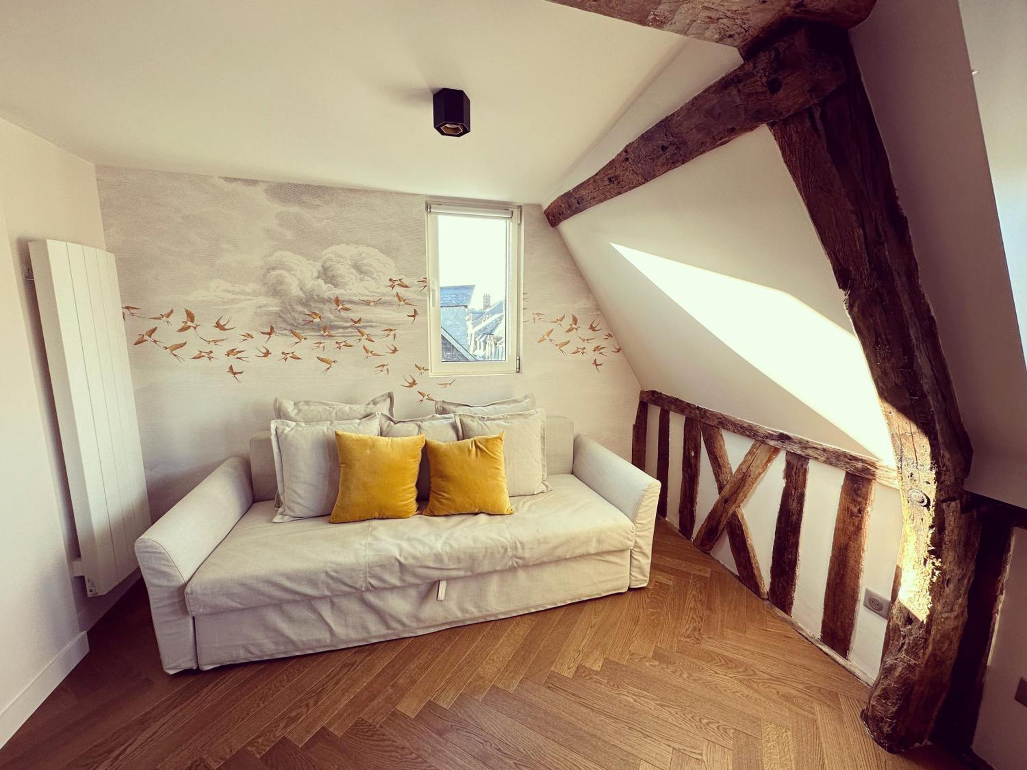 Appartement Les Hirondelles Honfleur Esterno foto