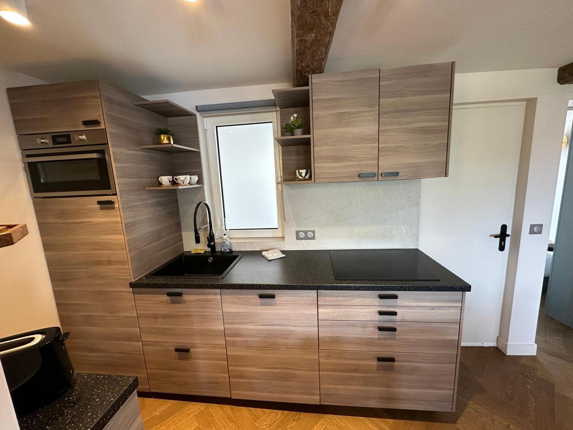 Appartement Les Hirondelles Honfleur Esterno foto