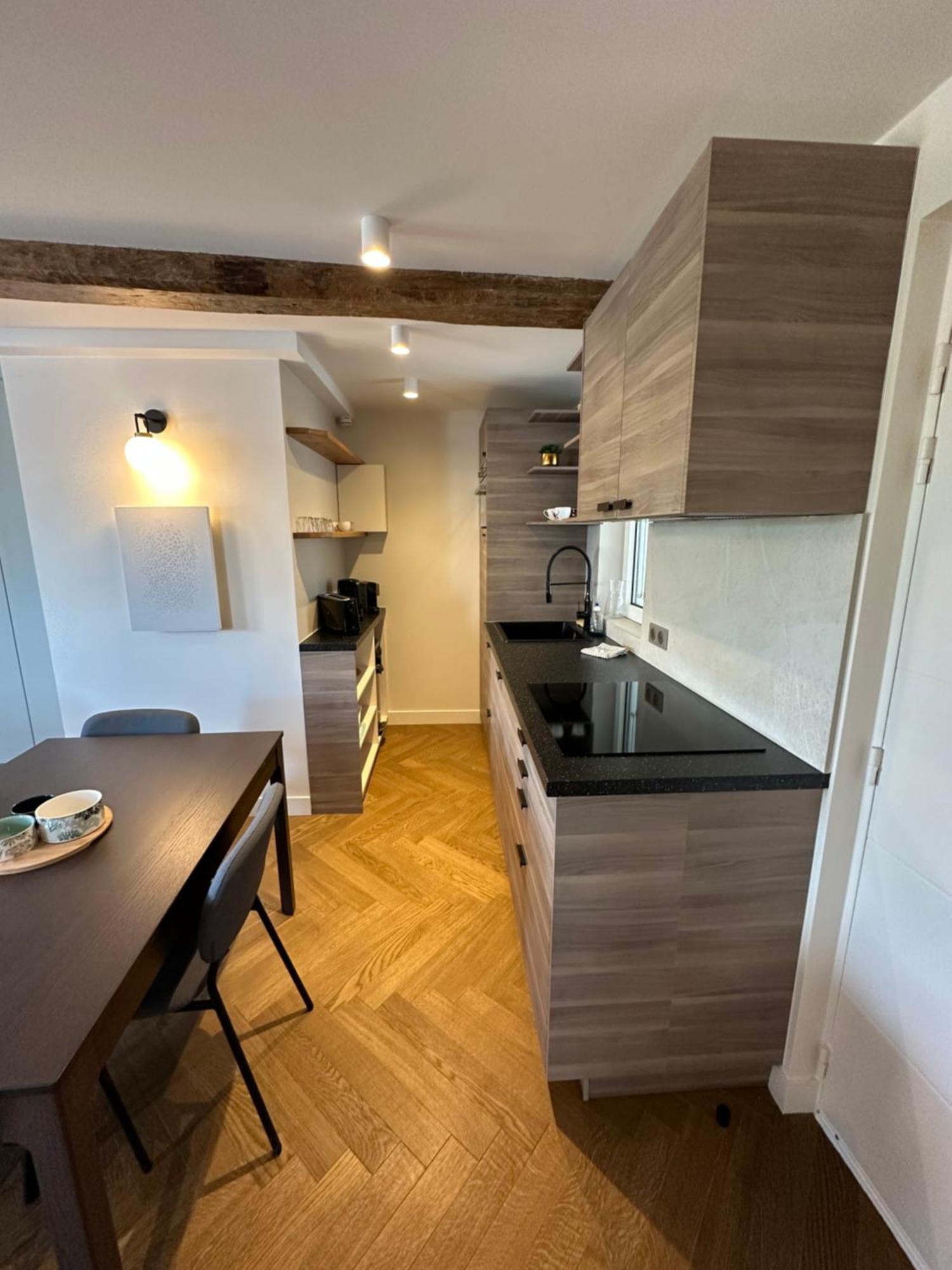 Appartement Les Hirondelles Honfleur Esterno foto
