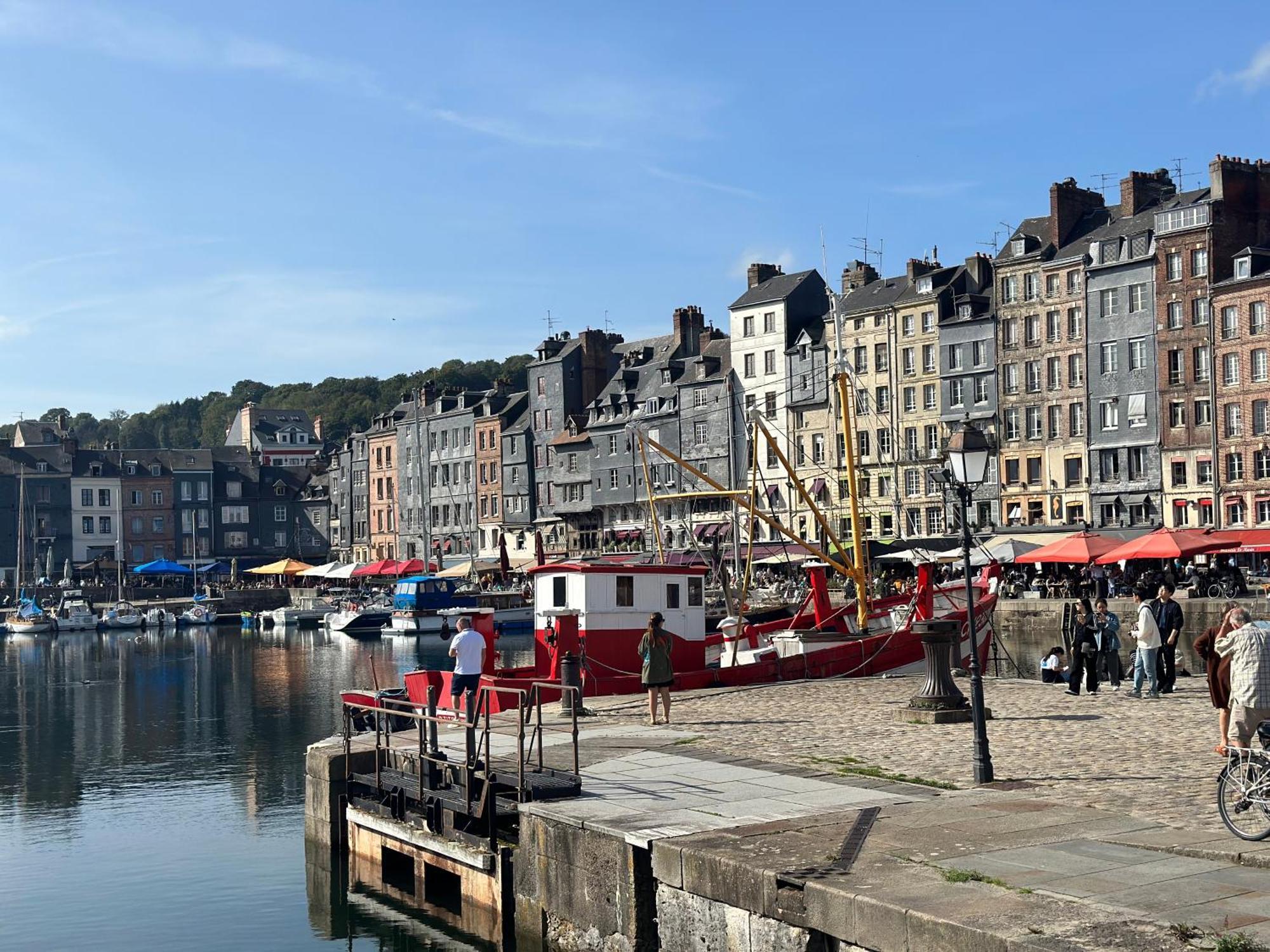 Appartement Les Hirondelles Honfleur Esterno foto